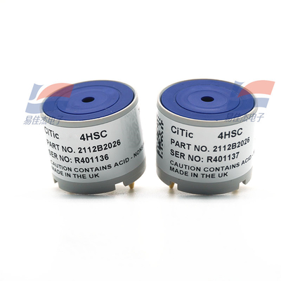 4HSC Wasserstoffsulfid-H2S-Gassensor TBC-Betriebsprinzip 3-Elektrode Elektrochemische Empfindlichkeit* 0,7 ± 0,15 μA/ppm