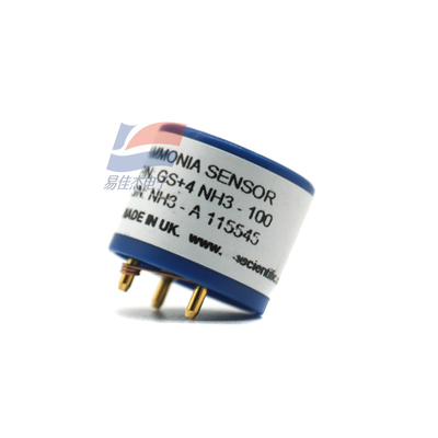 GS+4NH3-100 Ammoniaksensor (Bereich 0-100ppm) ist ein hochwertiger Ammoniaksensor ohne Bias für tragbare/stationäre Gasdetektoren mit hoher Stabilität