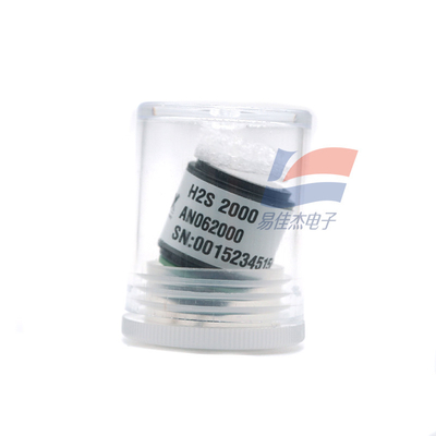 H2S 2000 Gasempfindlichkeitssensor für 0-2000 Ppm Messbereich 60 25 NA/ppm 10 Ohm Lastwiderstand