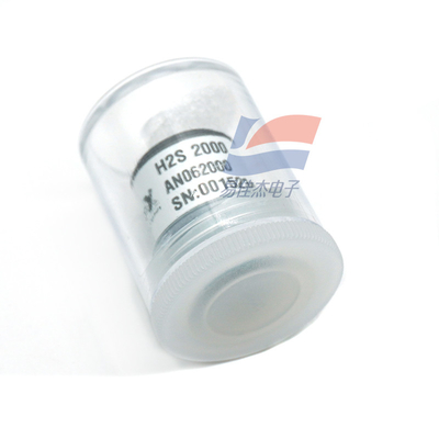 H2S 2000 Gasempfindlichkeitssensor für 0-2000 Ppm Messbereich 60 25 NA/ppm 10 Ohm Lastwiderstand