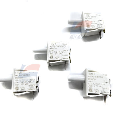 YJJ 1DM1 Mikroschalter Grundschalter/Schnellschalter 10A 277VAC Kolben-Einpolar-Doppelschalter