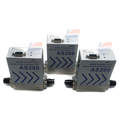 YJJ AS200 Edelstahl MFC Hochpräziser Gas-Massenstromregler Luft Mikro-Gas-Durchflussmesser