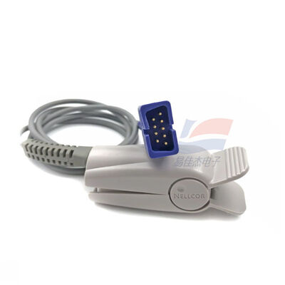 DS100 High-performance Reusable Adult Finger-clamp SpO2(blood Oxygen Saturation) Sensor for Clinical and Household Health Monitoring Scenarios