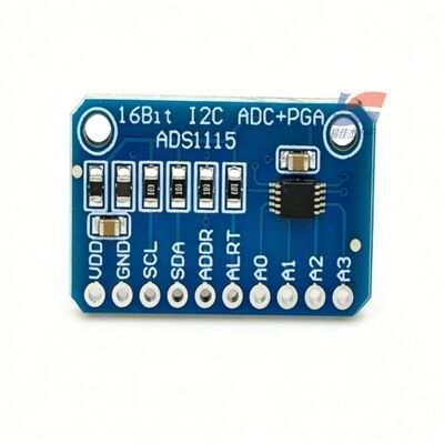 YJJ ADS1115 16-Bit Hochpräzises Analog-Digital-Wandler-ADC-Entwicklungsboard-Modul 4 Kanäle