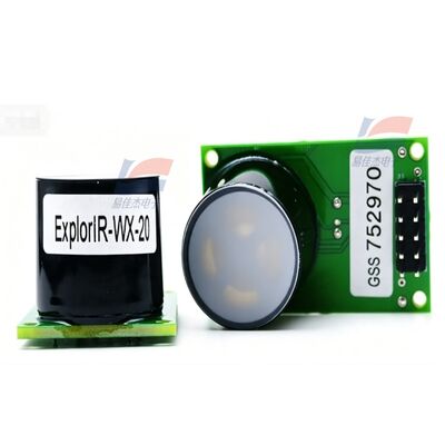 YJJ GSS ExplorIR-WX-20 NDIR CO2 Gas Sensor 0-20% Niedrigleistungs-UART-Ausgang für tragbare Luftdetektoren