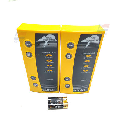 SkyScan P5-3 Tragbarer Blitzdetektor LED-Licht, das Blitze und Donner anzeigt